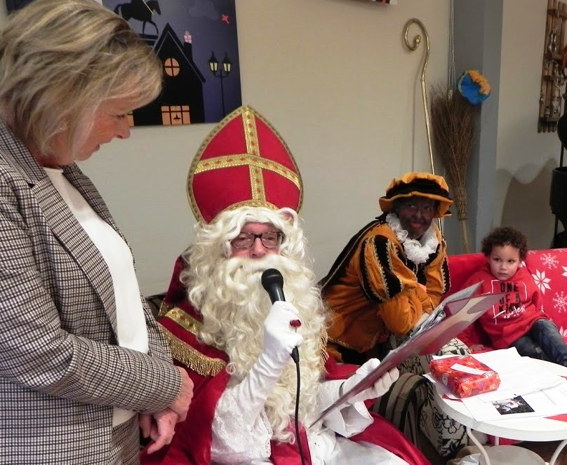 Sinterklaas Nikolaas Nicolaas woon- zorgcentrum Groenelaan Amstelveen