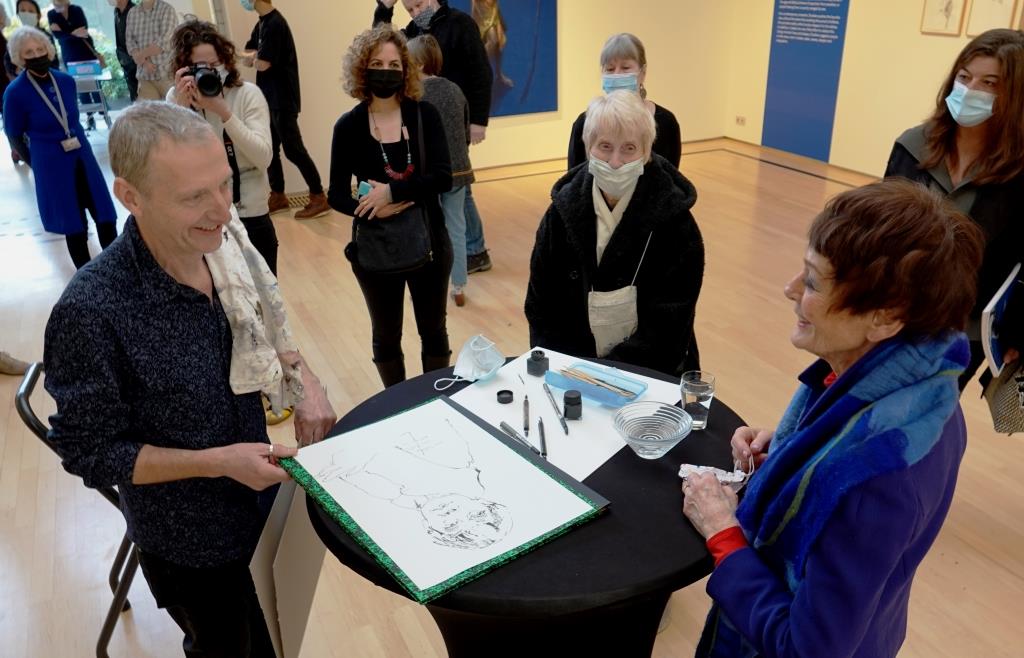 Sam Drukker in Museum Jan Amstelveen