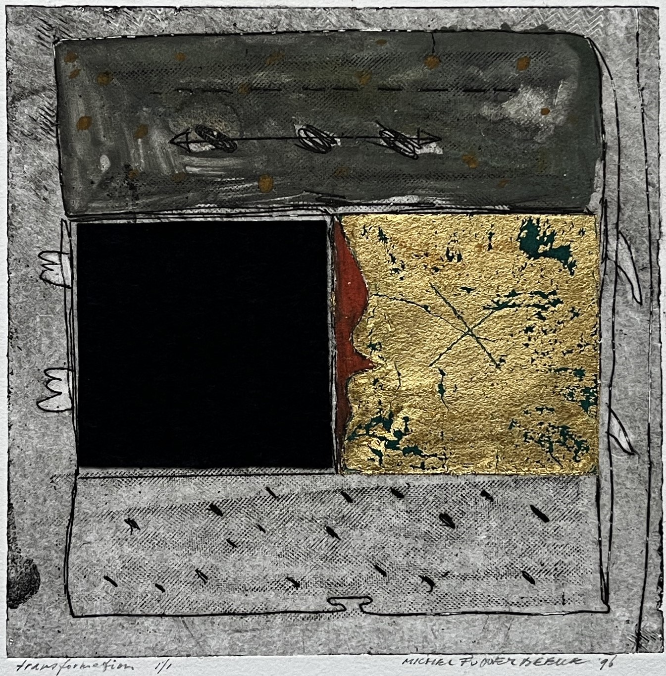 michel van overbeeke - ets - 1996 - transformation