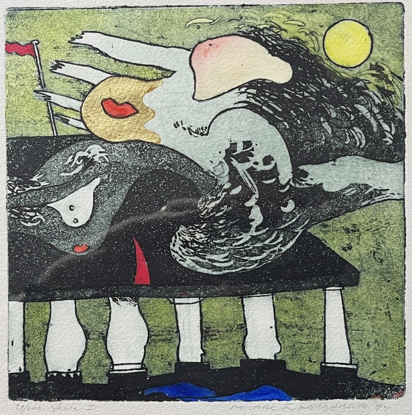 etsen michel van overbeeke - 1994 - table