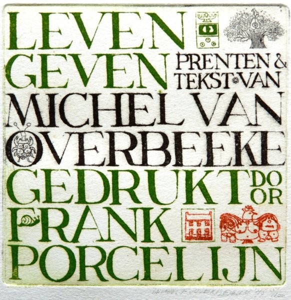 michel van overbeeke - etsen - leven geven