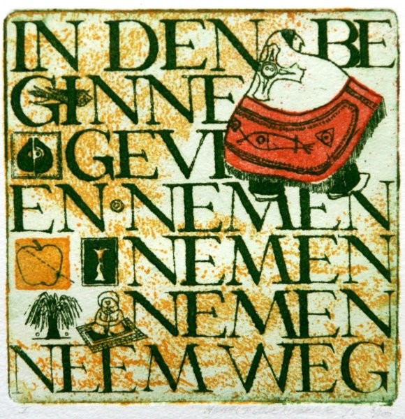 michel van overbeeke - etsen - leven geven