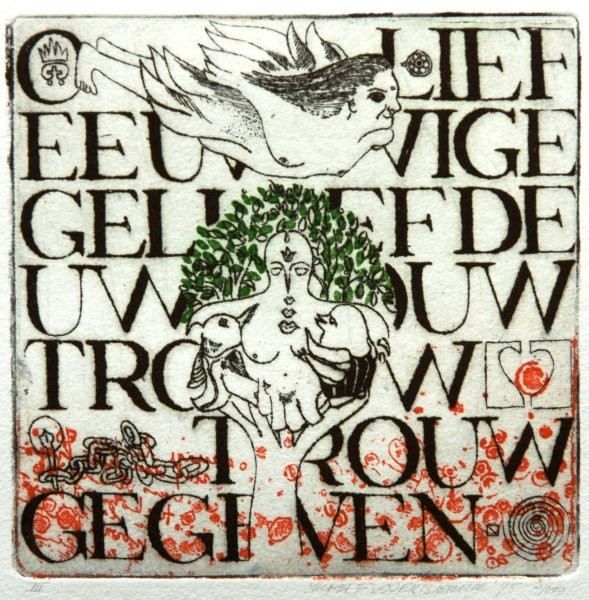 michel van overbeeke - etsen - leven geven