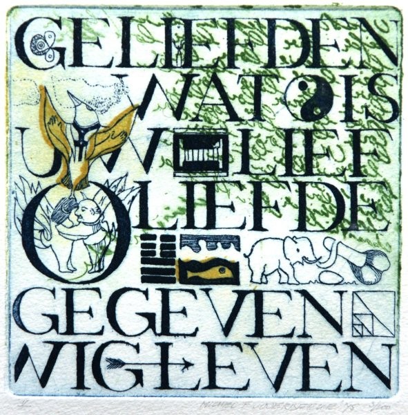 michel van overbeeke - etsen - leven geven